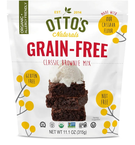 Corn-Free + Crave-Worthy: Otto’s Naturals Grain-Free Brownie Mix
